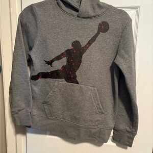 Jordan Gray and Black Iconic Hoodie 
Make an offer!